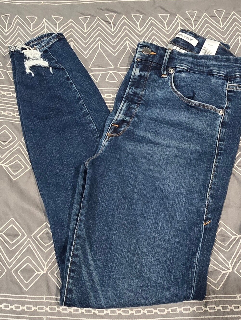 Good American Good Waist High Waisted Skinny Jeans Size 8/29